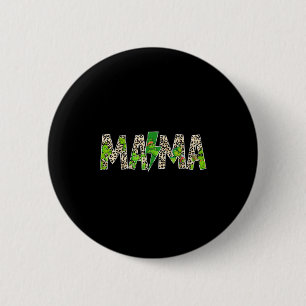 Mama Leopard Retro Mum Nanny Grandma Mother's Day 6 Cm Round Badge