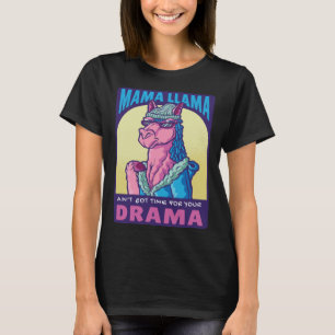 Mama Llama Alpaca for Mum Wife Women T-Shirt