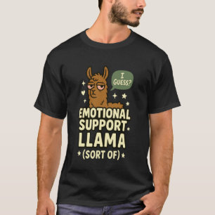 Mama Llama Funny Mum Parenting Humour Llama Graphi T-Shirt