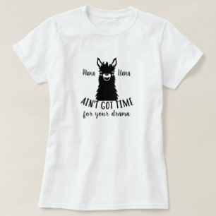 Mama Llama No Drama T-Shirt