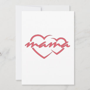 Mama love Mother's day gift for best MOM day Gift Invitation