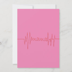 Mama love Mother's day gift for best MOM day Gift Invitation