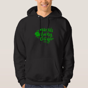 Mama Lucky Charm Shamrock St Patricks Day Funny Ir Hoodie