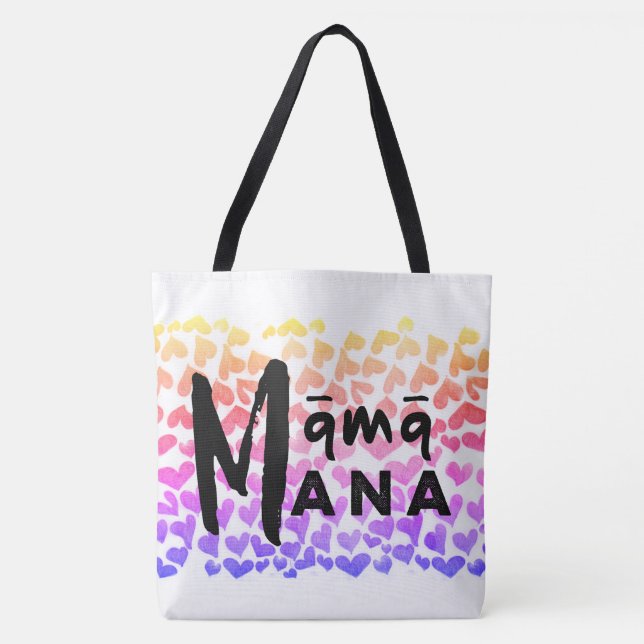 Māmā MANA Tote in Ua Koko Design Bag (Front)