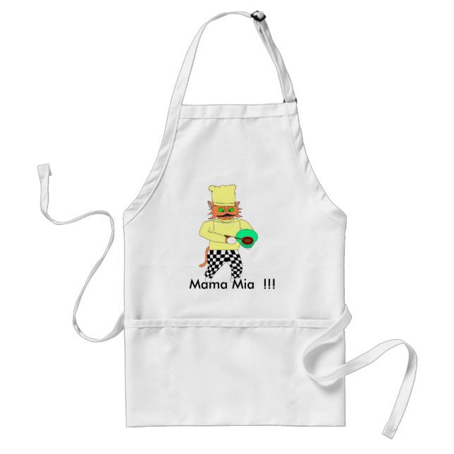 Mama Mia  !!! Standard Apron (Front)