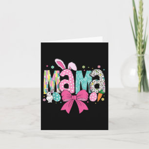 Mama Mini Easter Matching Mama Bunny Easter Day Card
