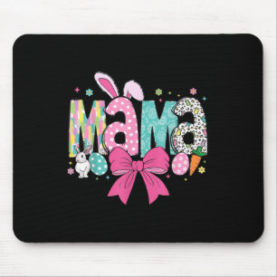 Mama Mini Easter Matching Mama Bunny Easter Day  Mouse Pad