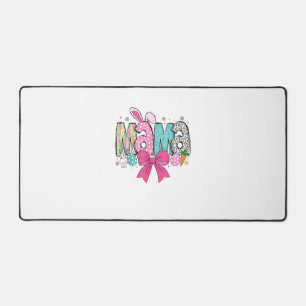 Mama Mini Easter Matching Mama Bunny Easter Day T- Desk Mat