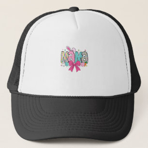 Mama Mini Easter Matching Mama Bunny Easter Day T- Trucker Hat