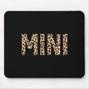 Mama mini leopard animal print mothers day matchin mouse pad