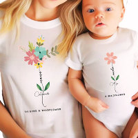 Mama mini matching Custom Wildflower 
