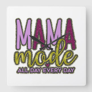 MAMA Mode Wall Clock