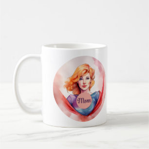 Mama Mother's Day  Beautiful woman Mother with kid Coffee Mug