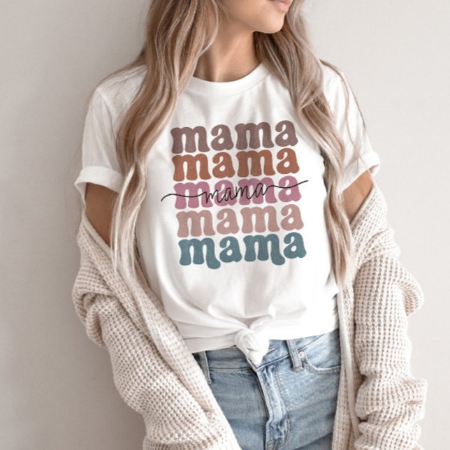 Mama Mother's Day Retro T-Shirt (Creator Uploaded)