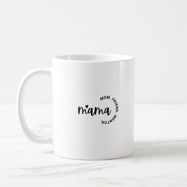 Mama- Mum,Friend Mentor Kids' Basic T-Shirt  Coffee Mug (Left)