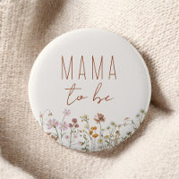Mama Mum to Be Wildflower Baby Shower
