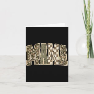Mama mummy happy mother's day mum life retro card