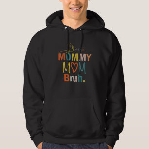 Mama Mummy Mum Bruh Mother And Me Retro Boy Mum L Hoodie
