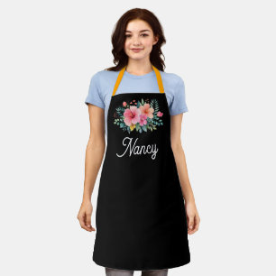 Mama — My First Home Mother & Daughter Floral Tr Apron