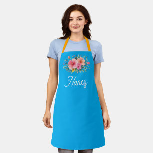 Mama — My First Home Mother & Daughter Floral Tr Apron