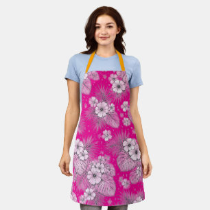 Mama — My First Home Mother & Daughter Floral Tr Apron