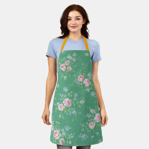 Mama — My First Home Mother & Daughter Floral Tr Apron