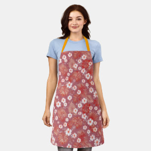 Mama — My First Home Mother & Daughter Floral Tr Apron