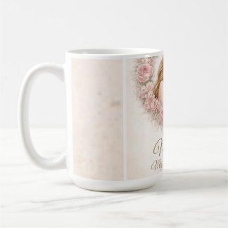 Mama — My First Home | Mother & Daughter Floral Tr Coffee Mug