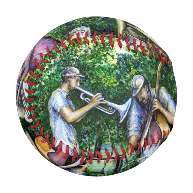 Mama Never Warned Me About Tuba Players Baseball (Front Left)