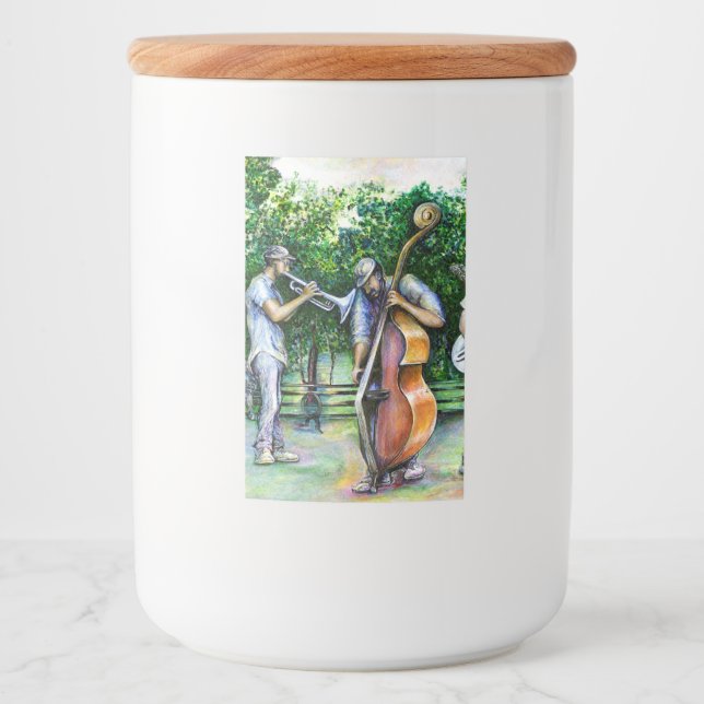 Mama Never Warned Me About Tuba Players Food Label (Front)