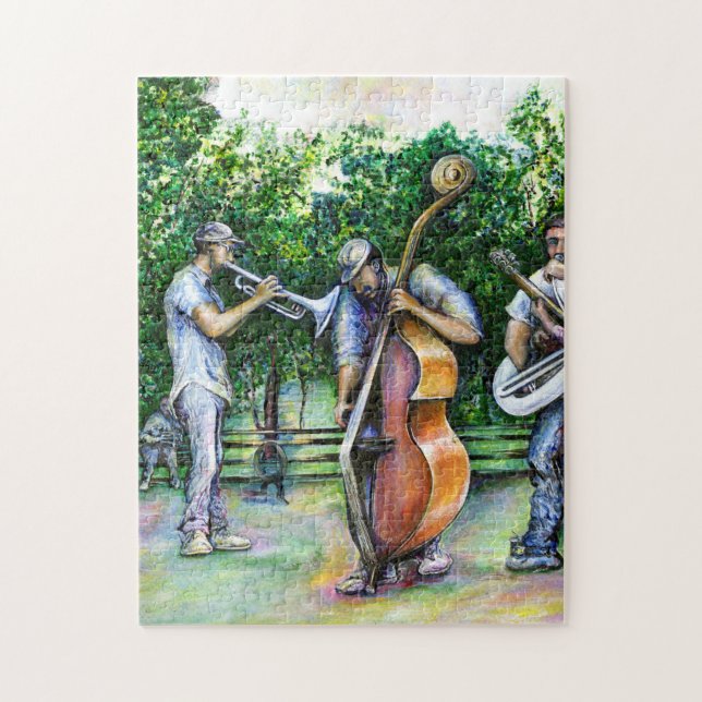 Mama Never Warned Me About Tuba Players Jigsaw Puzzle (Vertical)