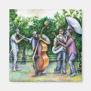 Mama Never Warned Me about Tuba Players Magnet