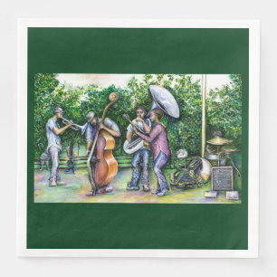 Mama Never Warned Me About Tuba Players Napkin