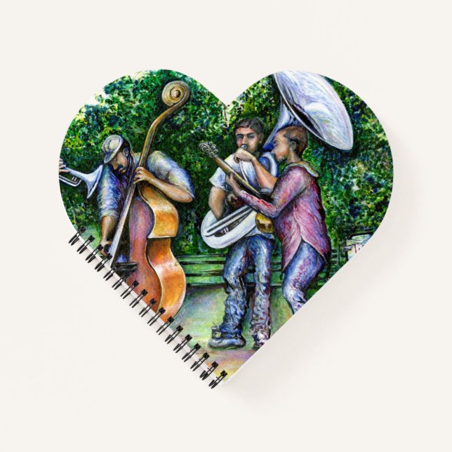 Mama Never Warned Me About Tuba Players Notebook (Front)