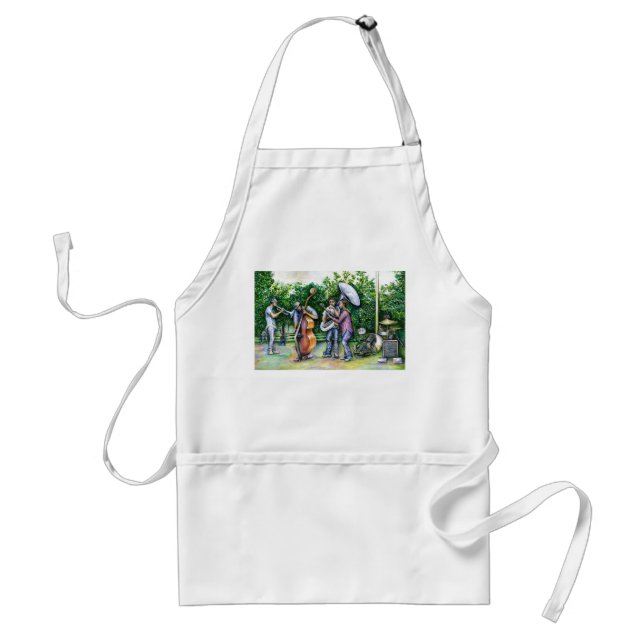 Mama Never Warned me about Tuba Players Standard Apron (Front)