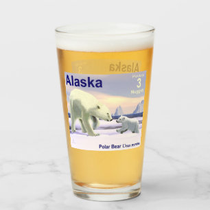 Mama Nose Best - Alaska Postage Glass