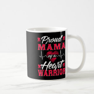 Mama Of A Heart Warrior Chd Awareness  Coffee Mug