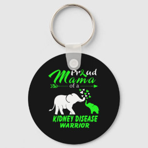 Mama Of A Kidney Disease Warrior Key Ring