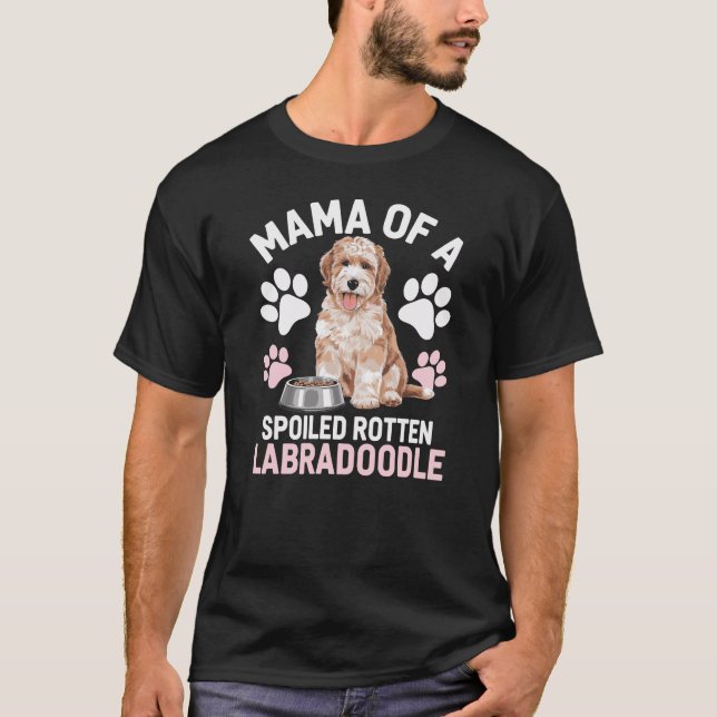 Mama Of A Labradoodle T-Shirt (Front)