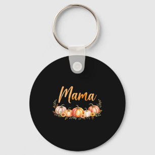 Mama Of Little Pumpkin First Birthday Autumn Pumpk Key Ring
