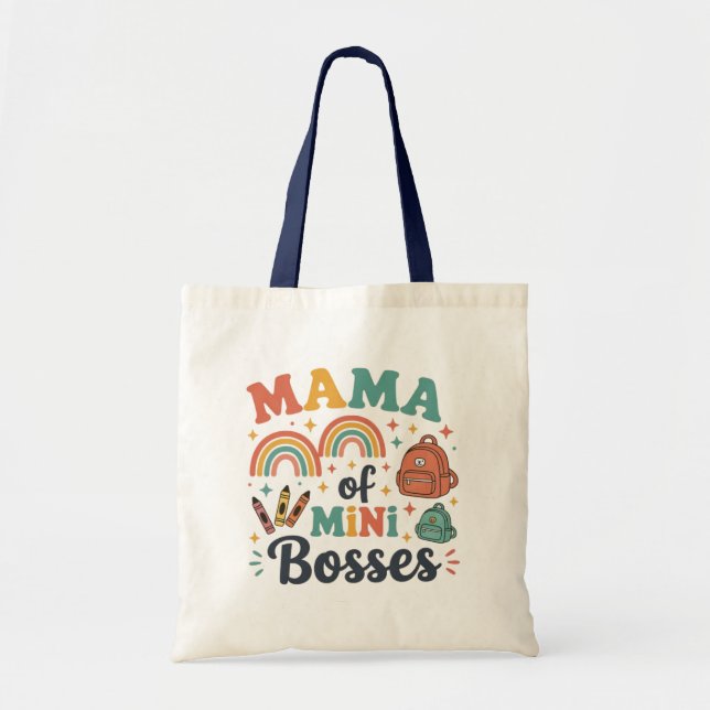 Mama of mini bosses tote bag (Front)