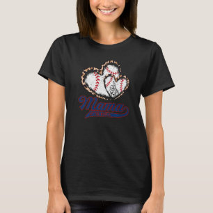 Mama of Rookie of Year 1st Birthday Baseball T-Shirt