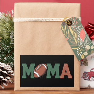 Mama of the 1 Year old Football 1st Year Birthday Rectangular Sticker