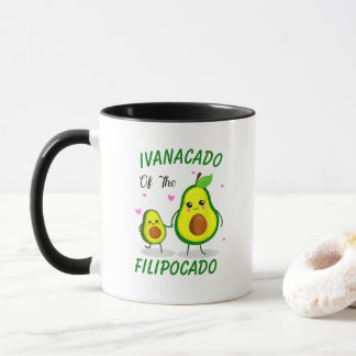 Mama Of The baby cado Birthday Avocado Family  Mug