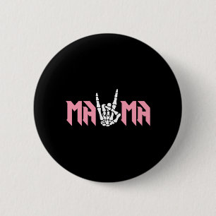 Mama Of The Bad Two The Bone Birthday 2 Years Old 6 Cm Round Badge