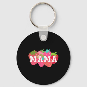 Mama Of The Berry First Birthday Strawberry Matchi Key Ring