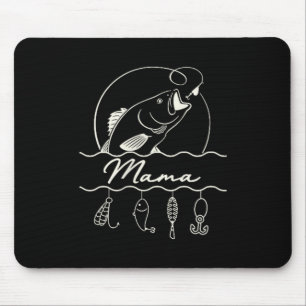 Mama of the big one fishing o-fish-ally 1st mouse pad