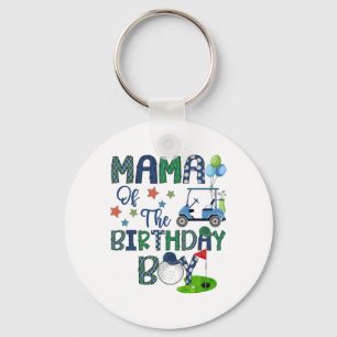 Mama Of The Birthday Boy Hole In One Golf Lover Key Ring