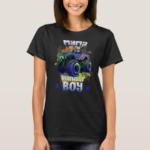 Mama Of The Birthday Boy Monster Truck Birthday B T-Shirt
