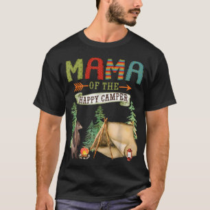 Mama Of The Happy Camper First Birthday T-Shirt